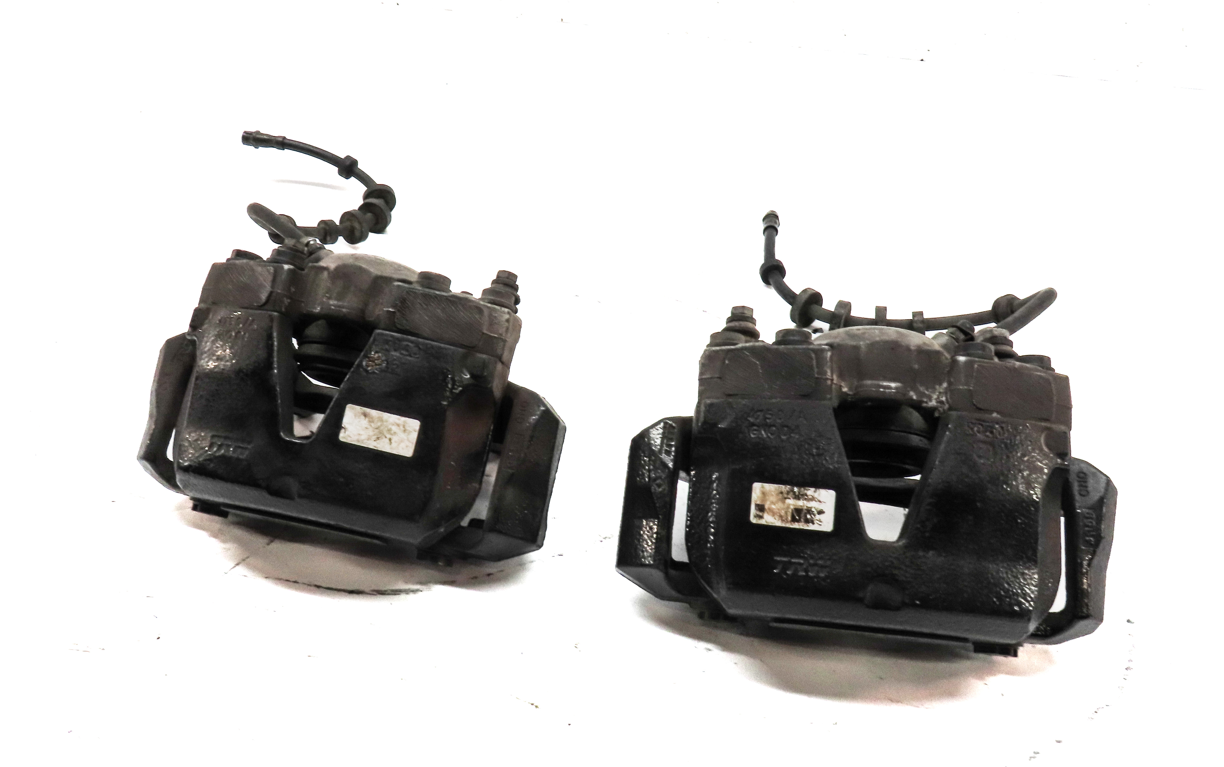 2010-2011 AUDI S4 (B8 8K) FRONT LEFT & RIGHT BRAKE CALIPER SET 2 — exact item pictured